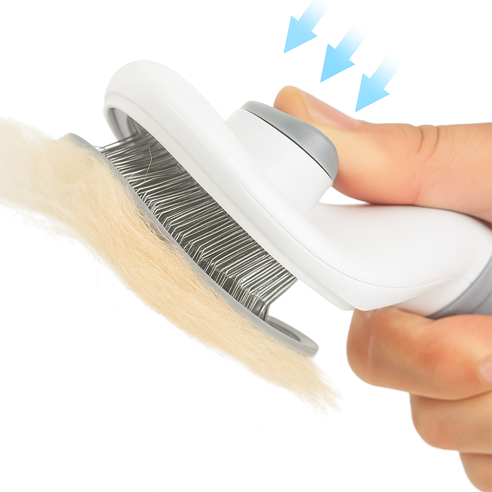 Self-Cleaning Pet Brush