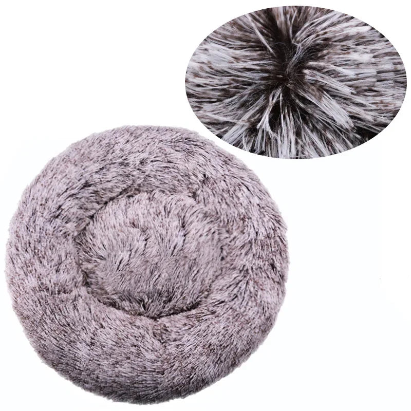 PawHaven Plush Dog & Cat Bed