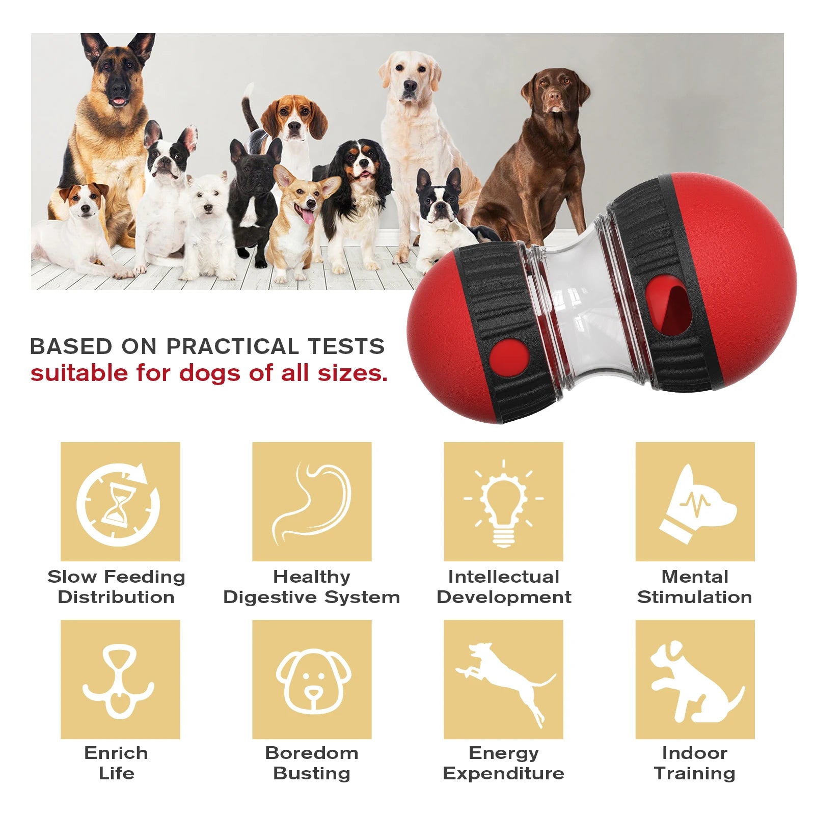 SmartPup Interactive IQ Toy & Slow Feeder