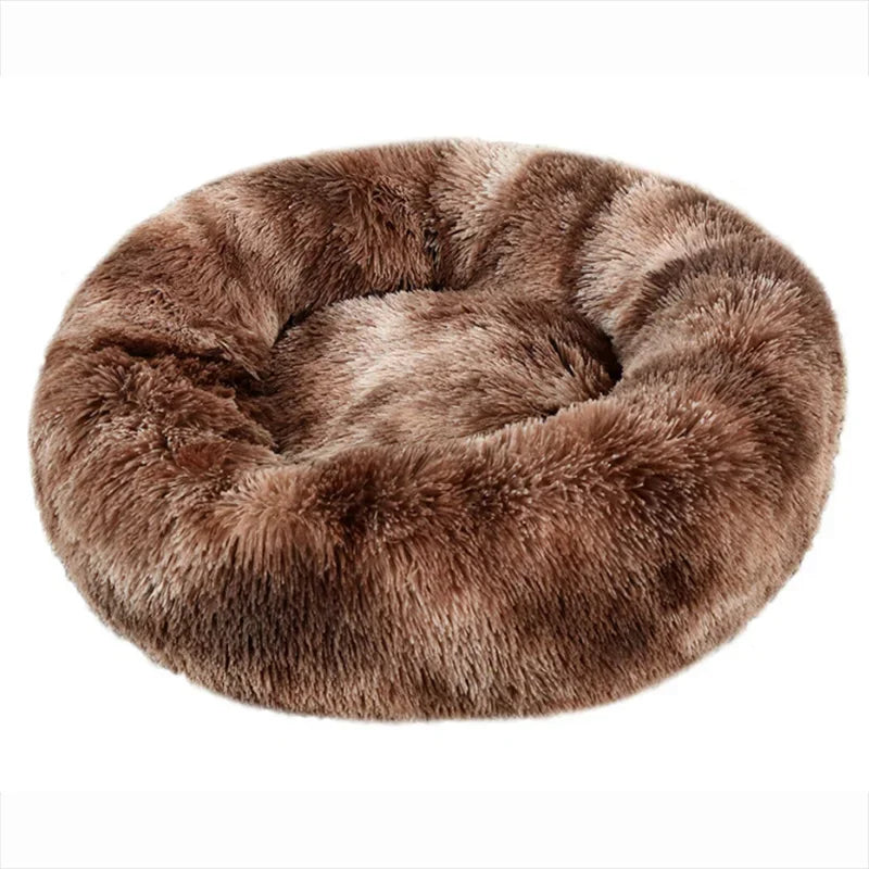 PawHaven Plush Dog & Cat Bed