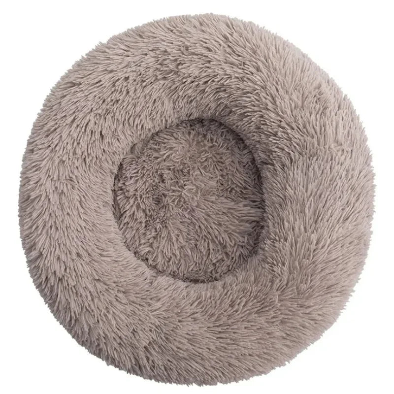 PawHaven Plush Dog & Cat Bed